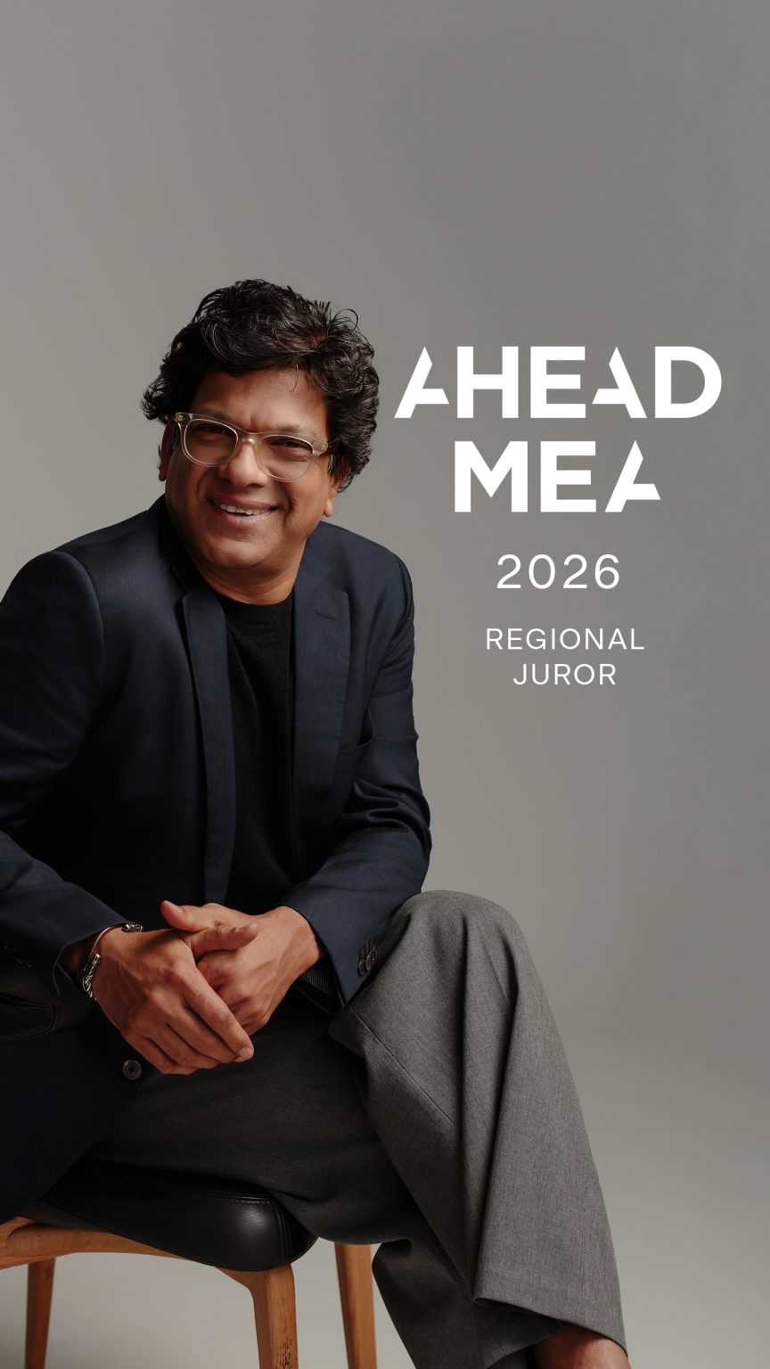 Rahul Shankhwalker portrait with AHEAD MEA 2026 Regional Juror badge